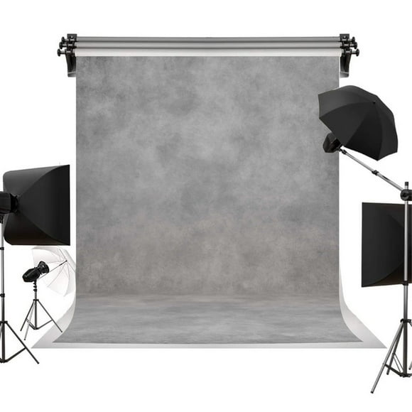 8x10ft Abstract Grey Portrait Backdrop Photography Background Graduation Headshots Adult Child Travel Family Party Yearbook Decor Studio Props
