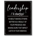 thumbnail image 1 of 8x10in Black Framed Inspirational Leadership Wall Art Motivational Positive Quote Sayings Office Home Decor Prints Encouraging Posters Painting, 1 of 1