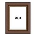 thumbnail image 1 of 8x11 Copper and Brown Real Wood Picture Frame Width 2 inches | Interior Frame Depth 0.5 inches |, 1 of 8