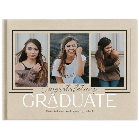 8x11 Custom Hard Cover Photo Book, Glossy Finish