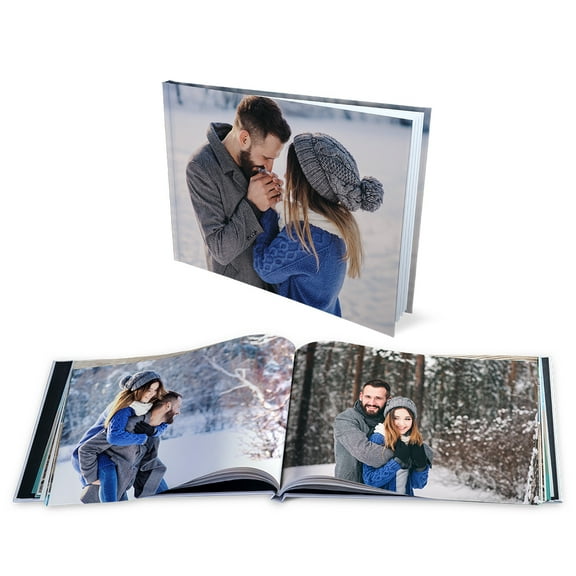 8x11 Custom Hard Cover Photo Book, Glossy Finish