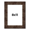 thumbnail image 1 of 8x11 Frame Brown Burl Real Wood Picture Frame Width 1.625 Inches | Interior Frame Depth 0.5 Inches, 1 of 8
