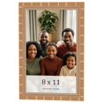 thumbnail image 1 of 8x11 Frame Gold Real Wood Picture Frame Width 1.5 inches | Interior Frame Depth 0.5 inches | Rustic, 1 of 8