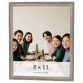 thumbnail image 1 of 8x11 Frame Grey Solid Wood Picture Frame Width 1 Inches | Interior Frame Depth 0.5 Inches |, 1 of 8