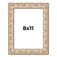thumbnail image 1 of 8x11 Frame White Real Wood Picture Frame Width 1.5 inches | Interior Frame Depth 0.5 inches |, 1 of 8