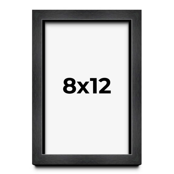 8x12 Black Shadowbox Frame - Interior Size 8x12 by 1 Inches - Made to Display Items Up To 1 Inches Deep