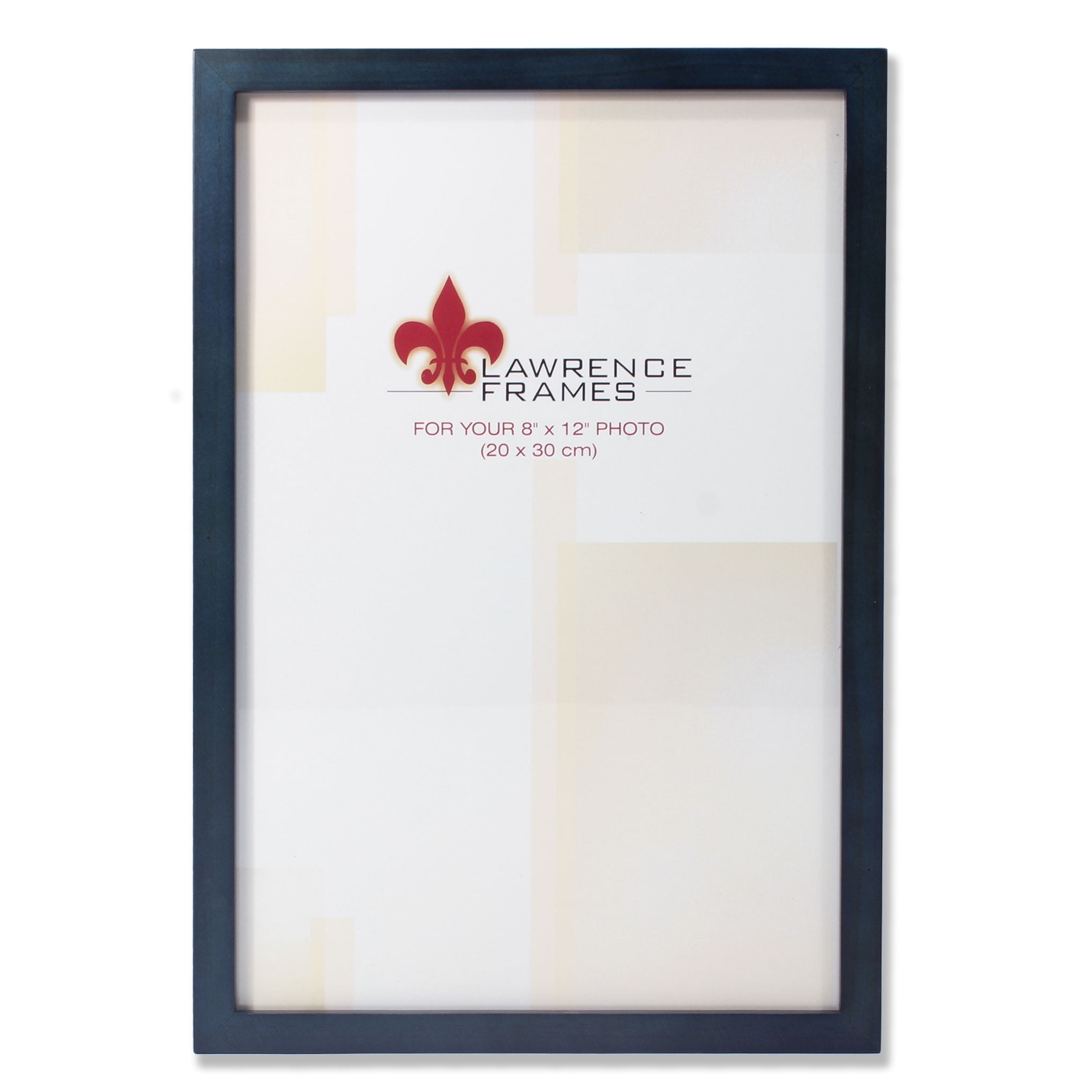 8x12 Blue Wood Picture Frame Gallery Collection