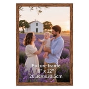 8x12 Classic Home Gallery Picture Frame, Brown