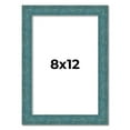 thumbnail image 1 of 8x12 Frame Blue Rustic Barnwood Solid Wood Picture Frame Width 1.25 Inches | Interior Depth 0.5, 1 of 8