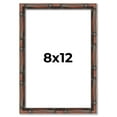 thumbnail image 1 of 8x12 Frame Brown Bamboo with Dark Coffee/Walnut Finish | Solid Wood Picture Frame Width 0.75 Inches, 1 of 8