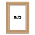thumbnail image 1 of 8x12 Frame Charleston Honey Brown Solid Wood Picture Frame Width 1.75 Inches | Interior Depth 0.5, 1 of 8