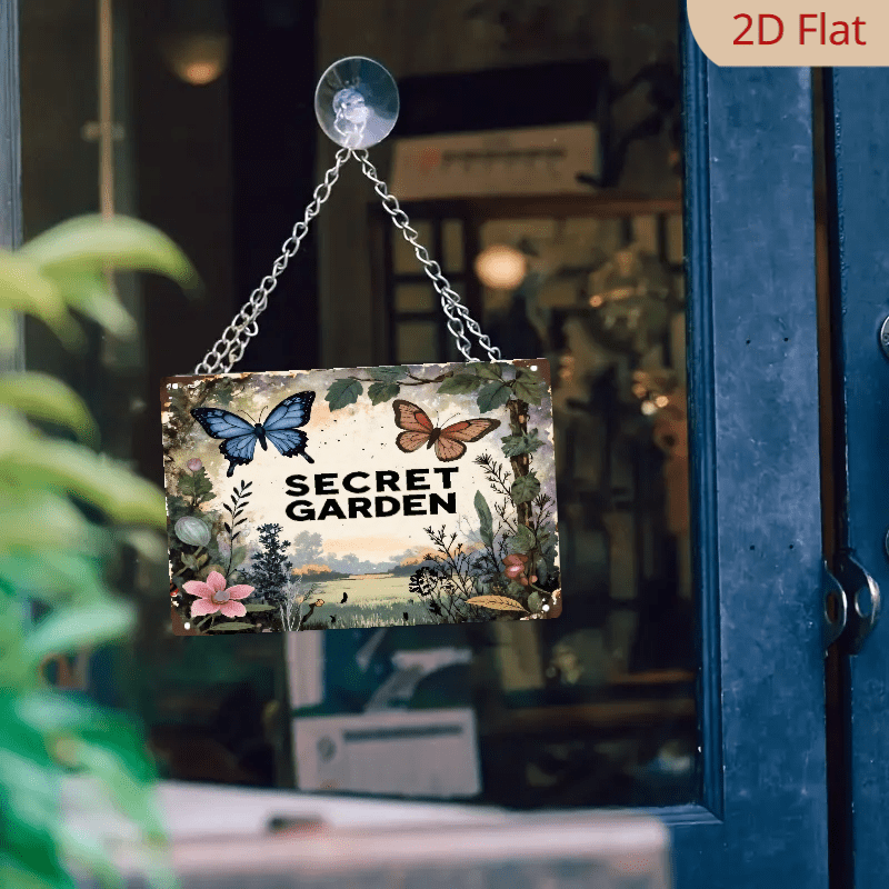 Secret Garden Sign
