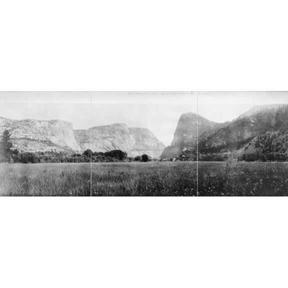 8x12 Photo-Hetch,Hetchy Valley,Sierra Nevada Mountains,California,CA,c1911,Landscape,nature 1