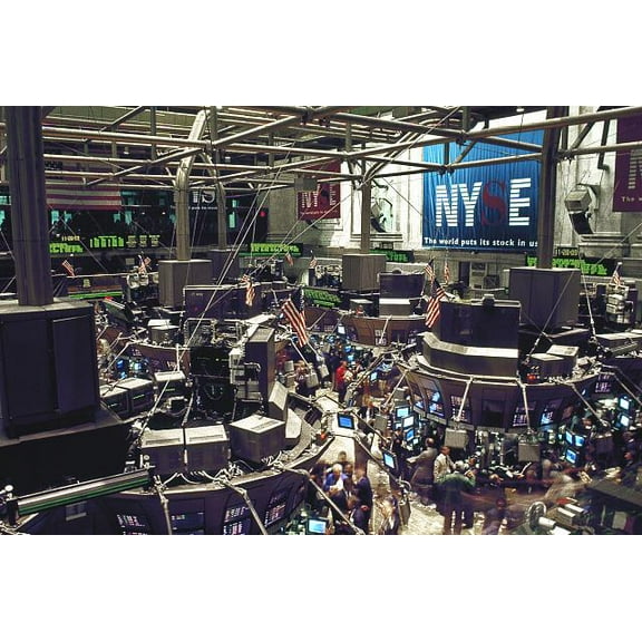 8x12 Photo-New York Stock Exchange,NYSE,Trading Floor,Wall Street,New York,NY,Highsmith