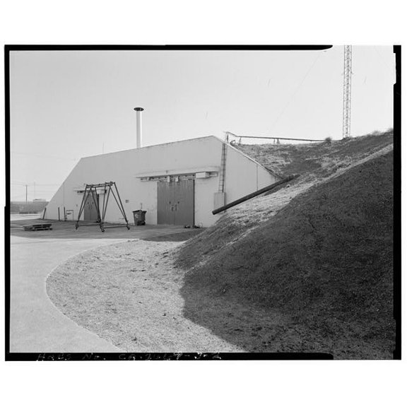 8x12 Photo-Travis Air Force Base,Nuclear Weapons Assembly Plant 5,Fairfield,California,1