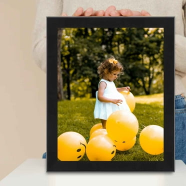 Modern White 8x12 Picture Frame Wood Gallery Wall Decor - 8 x 12 Poster Frame