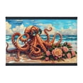 thumbnail image 1 of 8x12 inch Bathroom Decorative Painting&nbsp;Canvas Squid & Flower,Children'S Room,Nursery,Lounge,Bathroom Wall Decor Posters & Prints,Modern Art Canvas Paintings Squid & Flower,For Bar,Yard,Door, 1 of 6