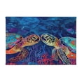 thumbnail image 1 of 8x12 inch Bathroom Wall Decor Sea Turtle Couple Canvas Painting Poster,Rustic Yard,Bedroom Home Wall Decoration Art Prints,Modern Style Sea Turtle Couple Decoration Paintings,Bathroom Decor, 1 of 6