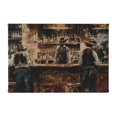 thumbnail image 1 of 8x12 inch Canvas Frameless Painting Cowboys & Taverns,Farmhouse Tavern,Bar,Pub Wall Hanging Decor Art Canvas Poster,Funny Gift For Cowboy Enthusiast,Home Bedroom,Kitchen Wall Decor Paintings, 1 of 1