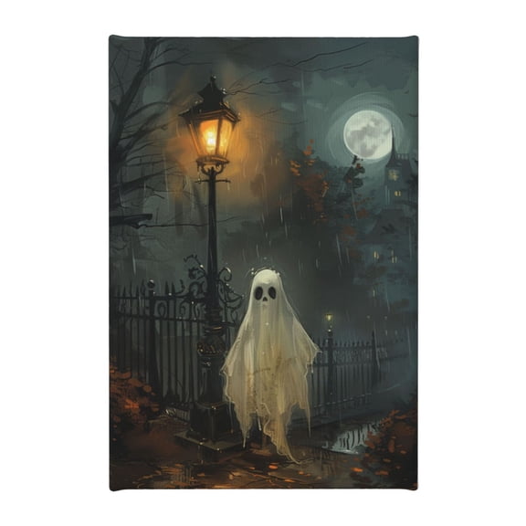 8x12 inch Canvas Picture Phantom Under The Streetlight,Classic Festival Decoration,Man Cave,Bathroom,Lounge Wall Decor Art Painting Prints,Classic Phantom Under The Streetlight Canvas Poster