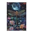 thumbnail image 1 of 8x12 inch Picture Canvas Wall Art Fantasy Dragonflies & Flowers,Home Decor Bedroom Accessory,Modern Style Dragonflies & Flowers Decorative Painting,Gifts For Dragonflies Lovers,Garden Yard, 1 of 6