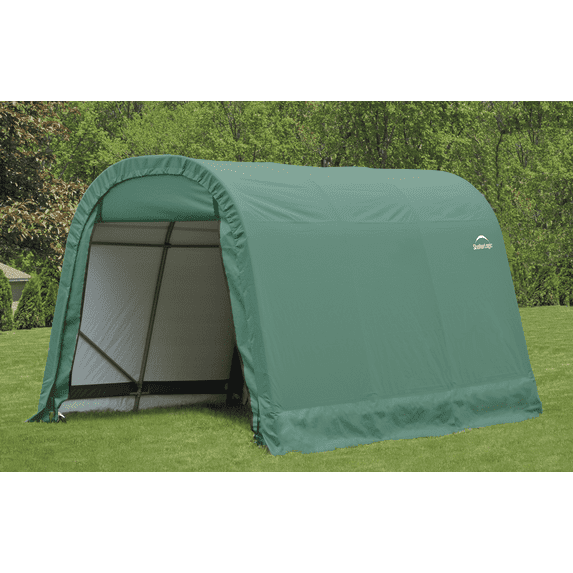 8x12x8' Ft. Round Style Shelter- Green