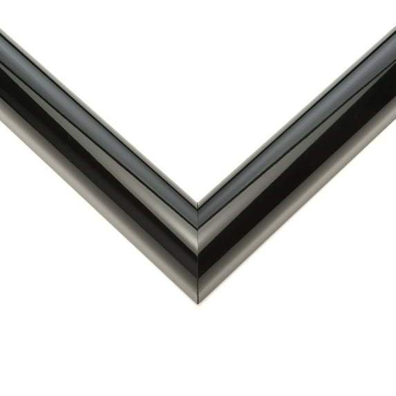 8x13 Frame Black Real Wood Picture Frame Width 1.25 inches | Interior Frame Depth 0.5 inches |
