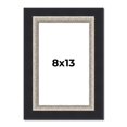 thumbnail image 1 of 8x13 Frame Black Real Wood Picture Frame Width 2.25 Inches | Interior Frame Depth 0.5 Inches |, 1 of 8