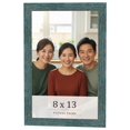 thumbnail image 1 of 8x13 Frame Blue Rustic Barnwood Solid Wood Picture Frame Width 1.25 Inches | Interior Depth 0.5, 1 of 8