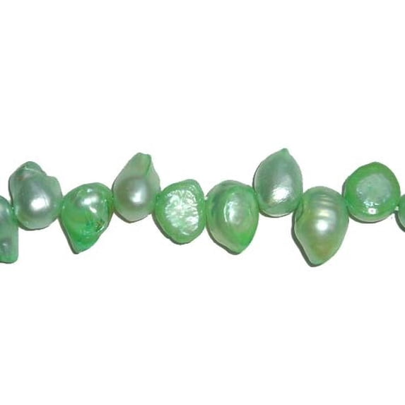 8x13mm 15 Inches Green Blister Pearl Teardrops ForJewelry Making