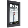 thumbnail image 1 of 8x14 Frame Black Passaggi Solid Wood Picture Frame Width 1.5 Inches | Interior Frame Depth 0.5, 1 of 8
