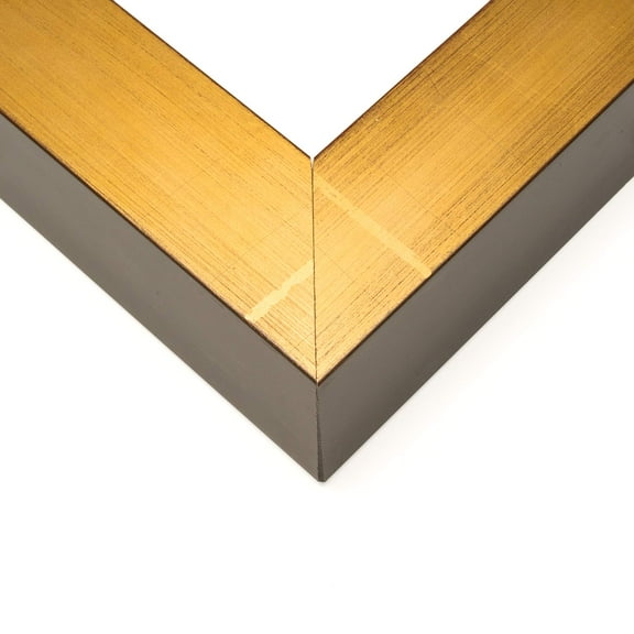 8x14 Frame Gold Solid Wood Shadow Box Width 1.75 Inches | Interior Frame Depth 2 1/2 Inches |