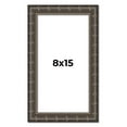 thumbnail image 1 of 8x15 Frame Black Bamboo Solid Wood Picture Frame Width 1.5 Inches | Interior Frame Depth 0.5 Inches, 1 of 8