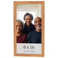 thumbnail image 1 of 8x16 Frame Beige Real Wood Picture Frame Width 1.25 inches | Interior Frame Depth 0.5 inches |, 1 of 8