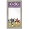 thumbnail image 1 of 8x16 Frame Grey Real Wood Picture Frame Width 1.5 Inches | Interior Frame Depth 0.5 Inches | Barn, 1 of 8