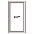 thumbnail image 1 of 8x17 Frame Silver Real Wood Picture Frame Width 1.25 Inches | Interior Frame Depth 0.5 Inches |, 1 of 8