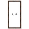 thumbnail image 1 of 8x18 Frame Brown Bamboo with Dark Coffee/Walnut Finish | Solid Wood Picture Frame Width 0.75 Inches, 1 of 8