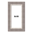 thumbnail image 1 of 8x18 Frame Grey Real Wood Picture Frame Width 2.75 Inches | Interior Frame Depth 0.5 Inches | Linus, 1 of 8