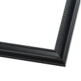 thumbnail image 1 of 8x18 Linear Black Picture Frame - UV Acrylic, Foam Board Backing, Hanging Hardware, 1 of 8