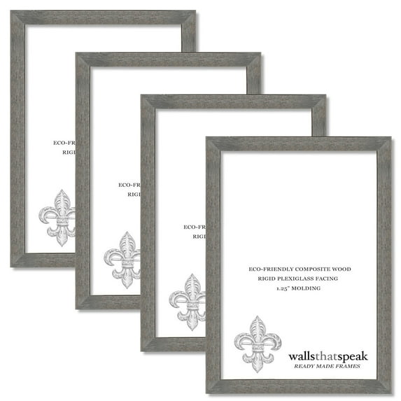 8x19 American Barn Picture Frame for Puzzles Posters Photos or Artwork (4-Pack)