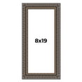 thumbnail image 1 of 8x19 Frame Black Feather Payton Ornate Solid Wood Picture Frame Width 1.75 Inches | Interior Depth, 1 of 8