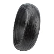 8x2.125 Solid tire for Ninebot for ES1/ES2/ES3 Electric Scooter,Free Rubber Replacement Wheel with Enhanced Stability and Grip, Black