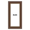 thumbnail image 1 of 8x20 Copper and Brown Real Wood Picture Frame Width 2 inches | Interior Frame Depth 0.5 inches |, 1 of 8