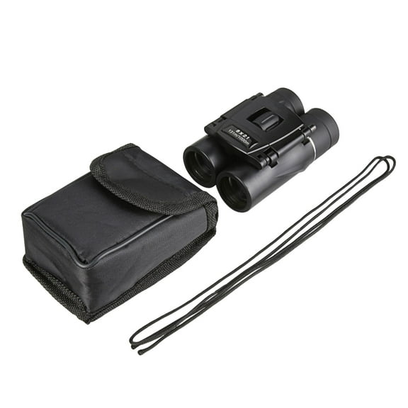 8x21 Compact Binoculars Long Range 1000m Folding Powerful Mini Telescope BA7 FMC Optics for Hunting Sports Camping (Black)