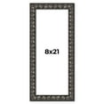 thumbnail image 1 of 8x21 Frame Black-Brown Medieval Solid Wood Picture Frame | 1.5 Inch Moulding Width | Gotham Beveled, 1 of 8