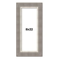 thumbnail image 1 of 8x22 Frame Grey Real Wood Picture Frame Width 2.75 Inches | Interior Frame Depth 0.5 Inches | Linus, 1 of 8
