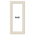 thumbnail image 1 of 8x22 Frame White Real Wood Picture Frame Width 1.75 inches | Interior Frame Depth 0.5 inches |, 1 of 8