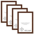 thumbnail image 1 of 8x23 Dark Walnut Rustic Pine Picture Frame for Puzzles Posters Photos or Artwork (4-Pack), 1 of 4