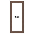 thumbnail image 1 of 8x23 Frame Brown Distressed Barnwood Picture Frame | Rustic Farmhouse Photo Frame Includes UV, 1 of 8