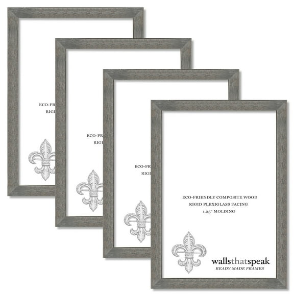 8x24 American Barn Picture Frame for Puzzles Posters Photos or Artwork (4-Pack)